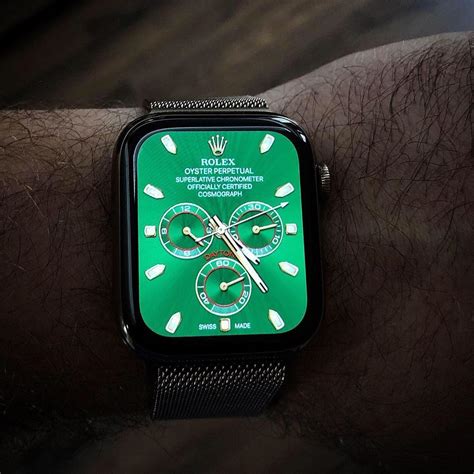 green rolex apple watch face|rolex watch faces download.